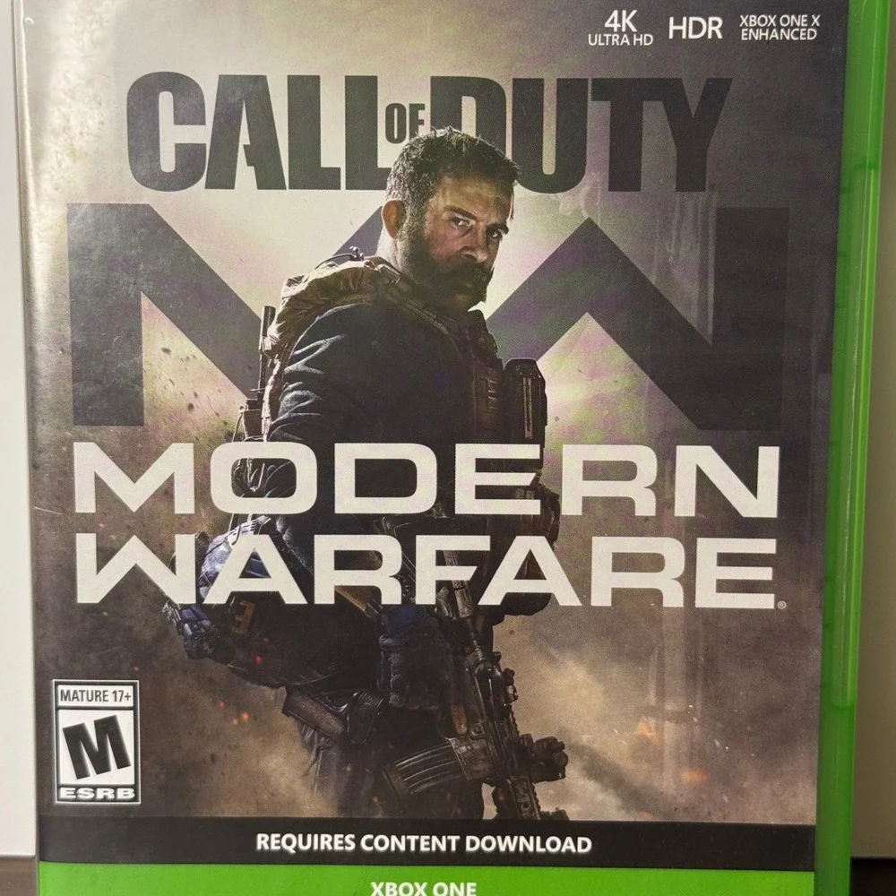 Xbox One Call of Duty Modern Warfare Video Game 4K‎ HDR FPS Activision